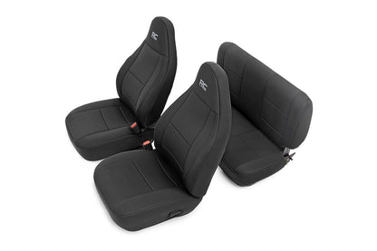 Fundas para asientos | Delanteras y traseras | Jeep Wrangler TJ (03-06)/Wrangler Unlimited (04-06)