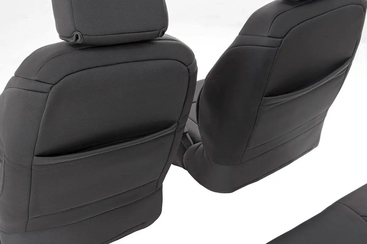 Rough Country Seat Covers | Front | Jeep Wrangler Unlimited 4WD (2013-2018) by Rough Country