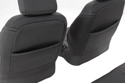 Rough Country Seat Covers | Front | Jeep Wrangler Unlimited 4WD (2013-2018) by Rough Country