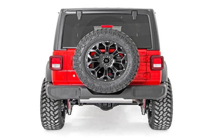 Rough Country Tire Carrier Relocation Plate | No Prox | Jeep Wrangler JL (18-26)/Wrangler Unlimited (18-26) by Rough Country