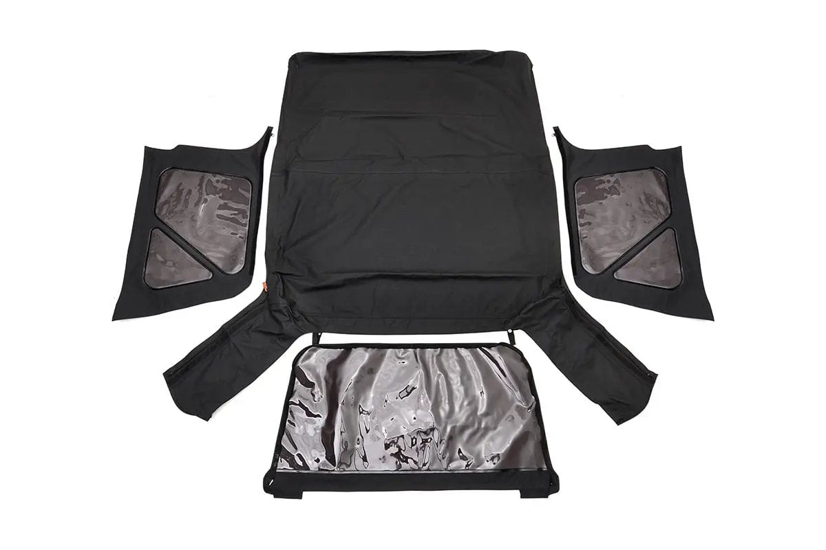 Rough Country Soft Top | Replacement | Black | Full Doors | Jeep Wrangler TJ 4WD (97-06) by Rough Country