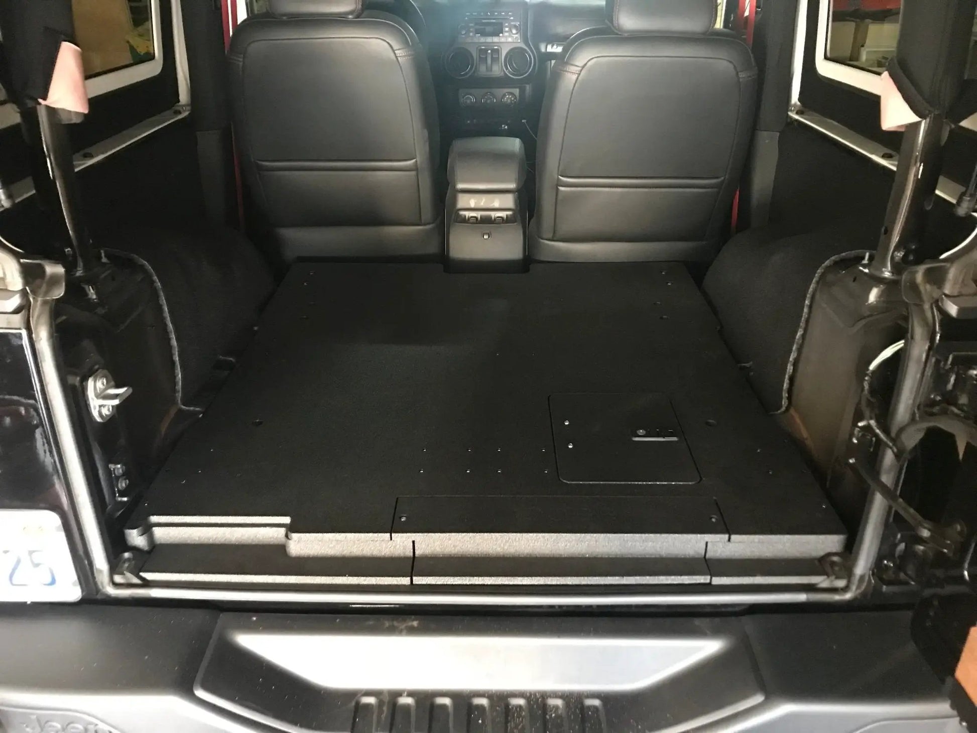 Jeep Wrangler 2007-2018 JK 2 Door - Rear Plate Systems by Goose Gear