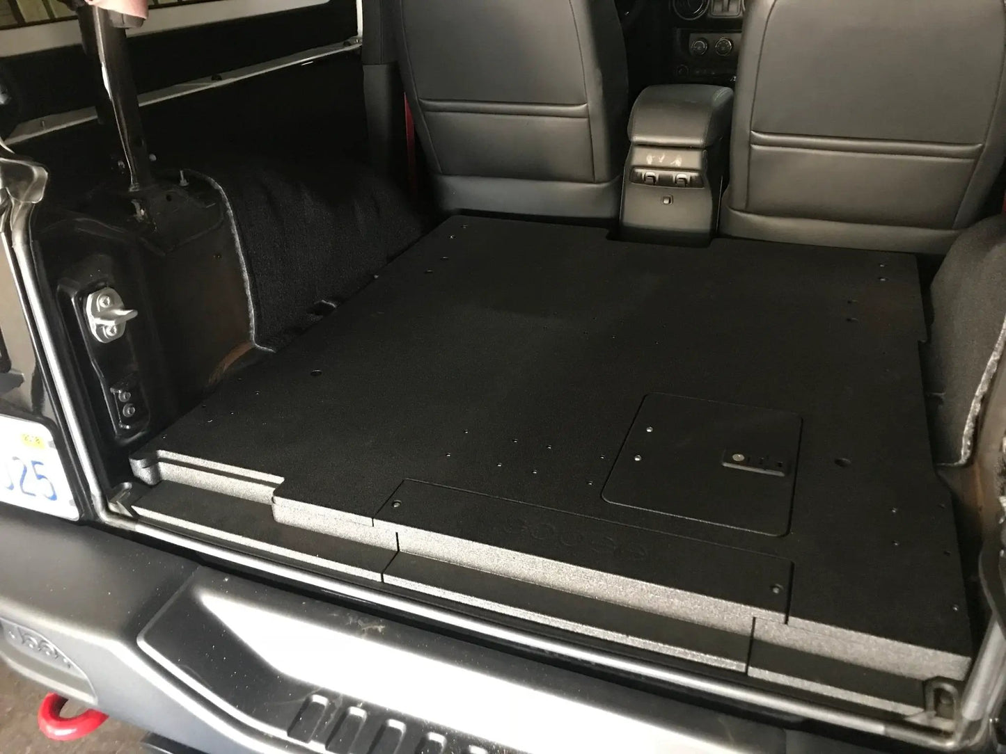 Jeep Wrangler 2007-2018 JK 2 Door - Rear Plate Systems by Goose Gear