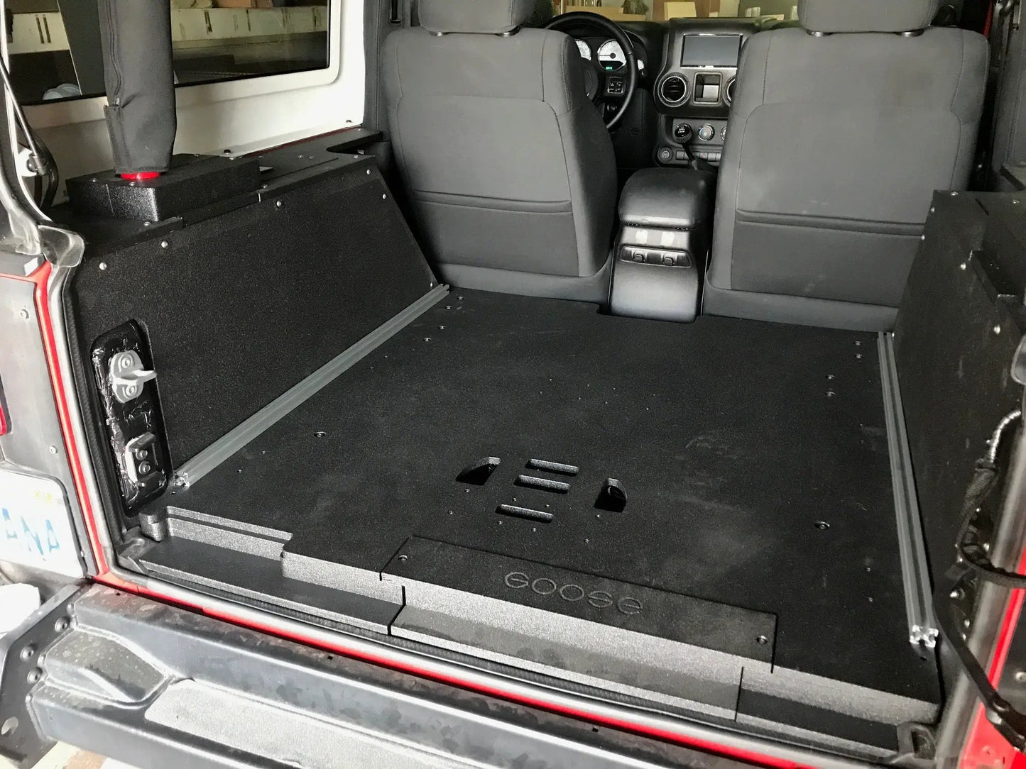 Jeep Wrangler 2007-2018 JK 2 Door - Side Cubbies by Goose Gear