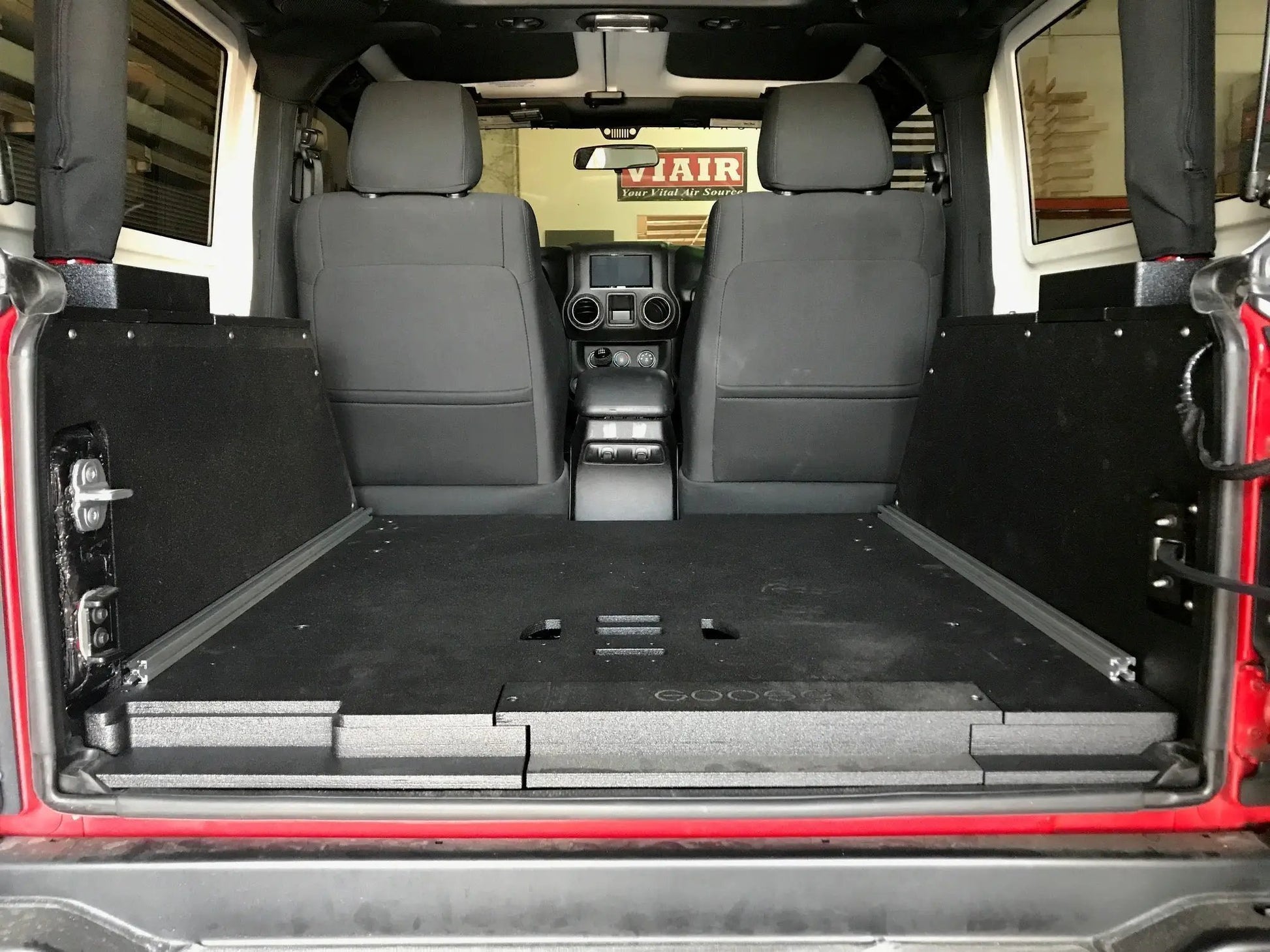 Jeep Wrangler 2007-2018 JK 2 Door - Side Cubbies by Goose Gear