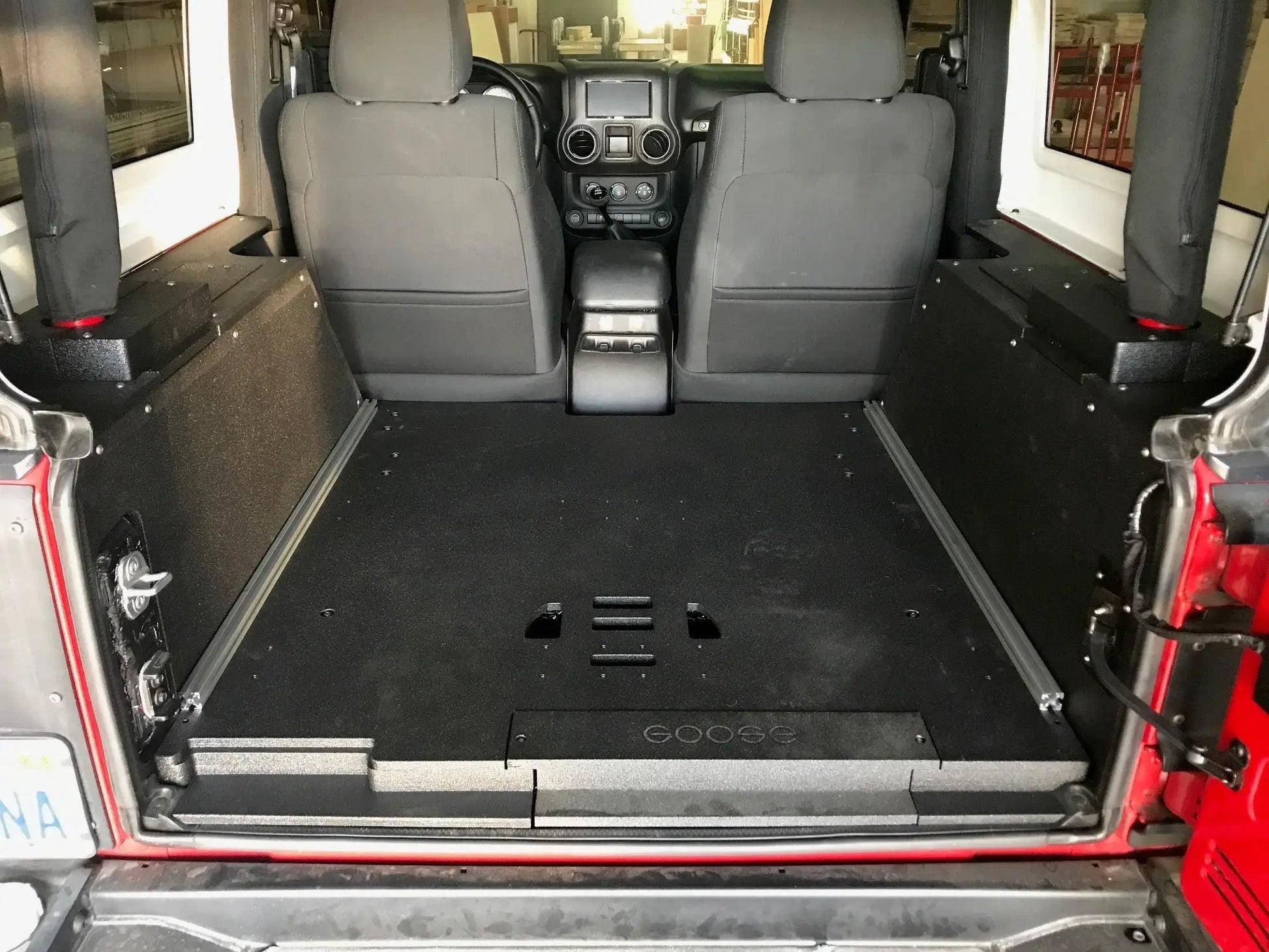 Jeep Wrangler 2007-2018 JK 2 Door - Side Cubbies by Goose Gear