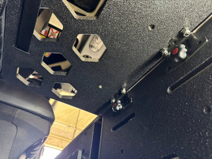 Jeep - Wrangler - 2007-2018 - JKU - 4 Door - Explore Series - Second Row Seat Delete Plate System - Second Row - Module Based - 8" Module by Goose Gear