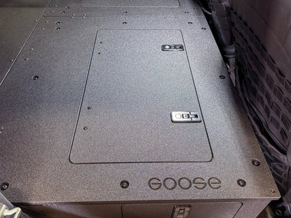 Jeep - Wrangler - 2007-2018 - JKU - 4 Door - Explore Series - Second Row Seat Delete Plate System - Second Row - Module Based - 8" Module by Goose Gear