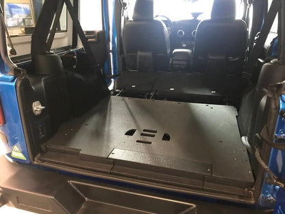 Jeep Wrangler 2007-2018 JKU 4 Door - Rear Plate System by Goose Gear