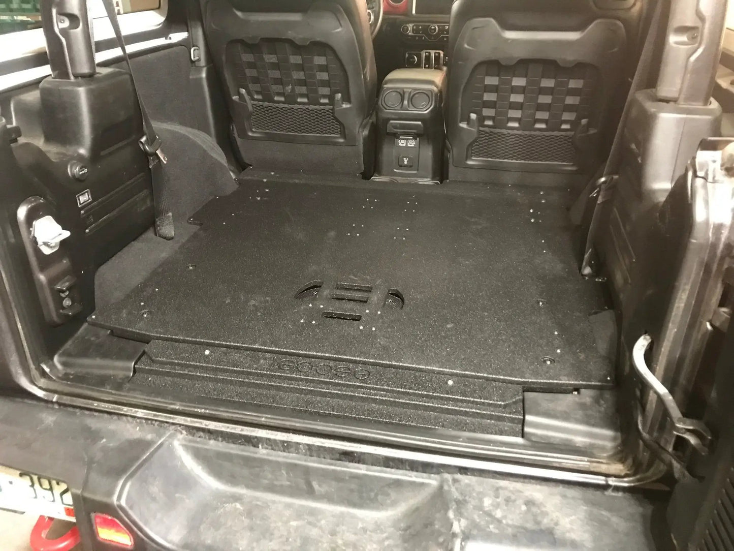 Jeep Wrangler 2018-2023 JL 2 Door - Rear Plate System by Goose Gear