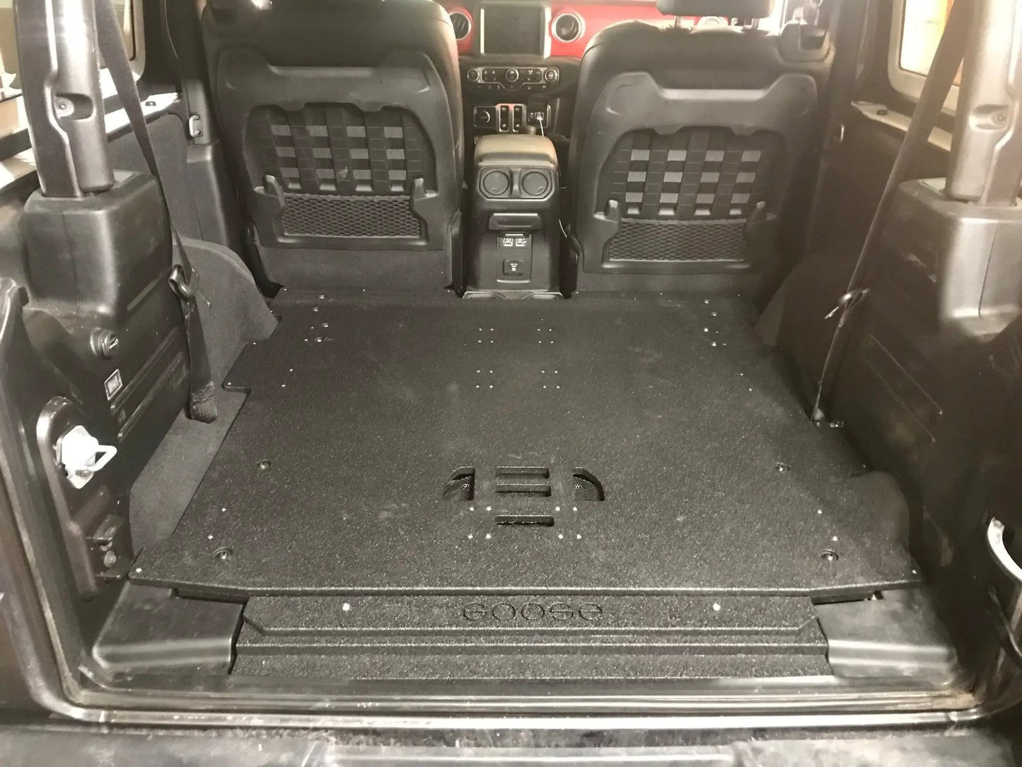Jeep Wrangler 2018-2023 JL 2 Door - Rear Plate System by Goose Gear