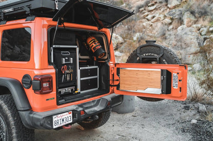 Jeep Wrangler 2018-Present JL / JLU - Goose Gear Tailgate Table by Goose Gear