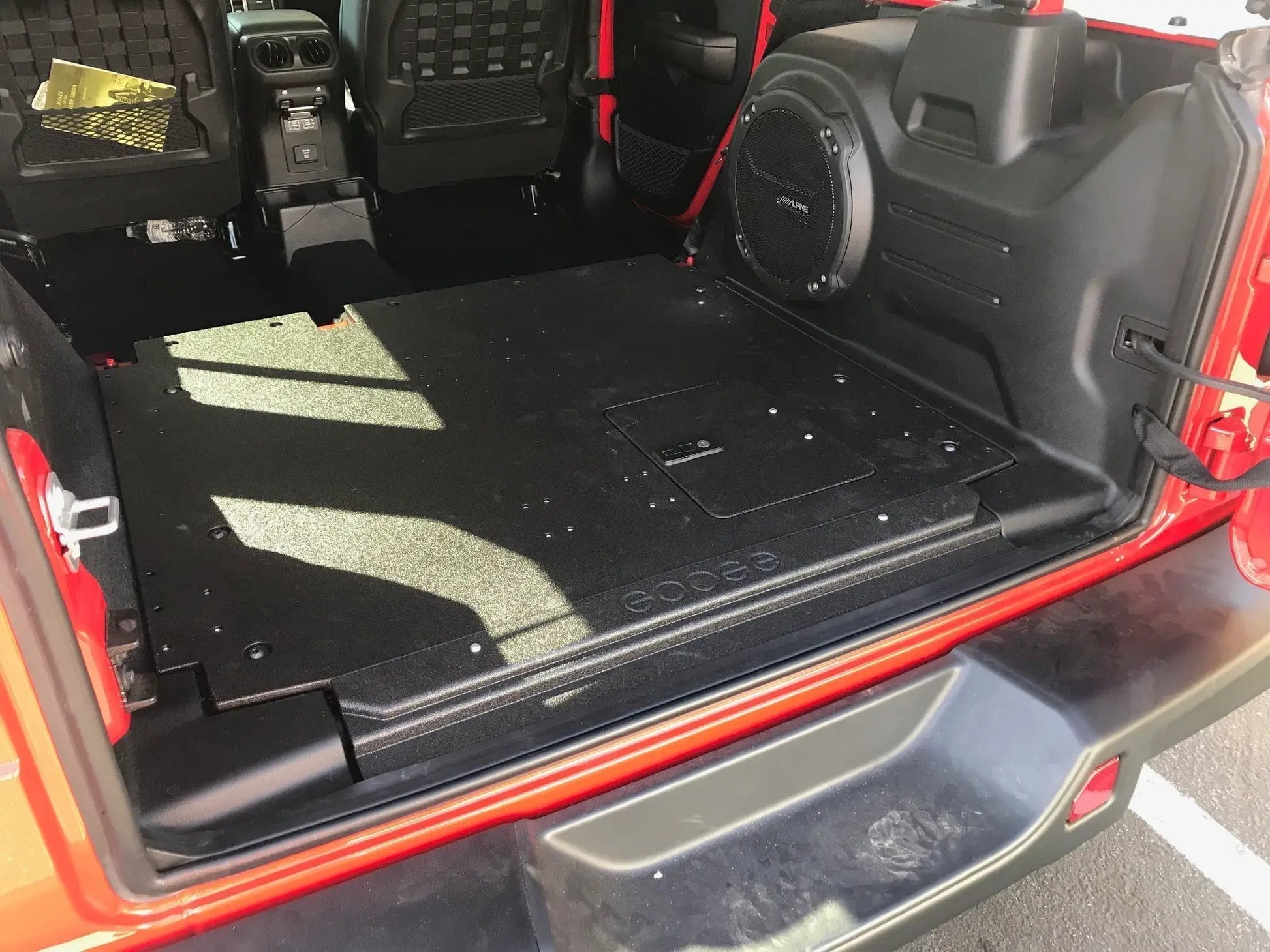 Jeep Wrangler 2021-present 392 4 Door - Rear Plate System by Goose Gear