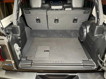 Jeep Wrangler 2021-Present 4xe 4 Door - Rear Plate System by Goose Gear