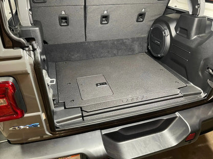 Jeep Wrangler 2021-Present 4xe 4 Door - Rear Plate System by Goose Gear