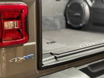 Jeep Wrangler 2021-Present 4xe 4 Door - Rear Plate System by Goose Gear