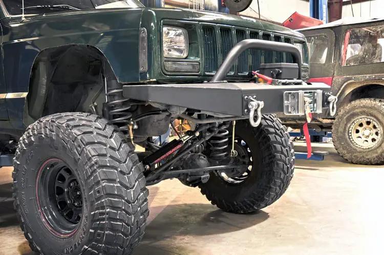Rough Country Bumper Light Mount Bar | Jeep Cherokee XJ 2WD/4WD (1984-2001) by Rough Country