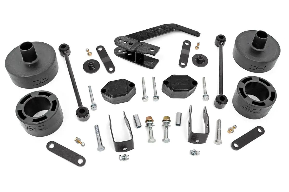 Rough Country 2.5 Inch Lift Kit | Spacers | Series II | Jeep Wrangler JK/Wrangler Unlimited (07-18) by Rough Country