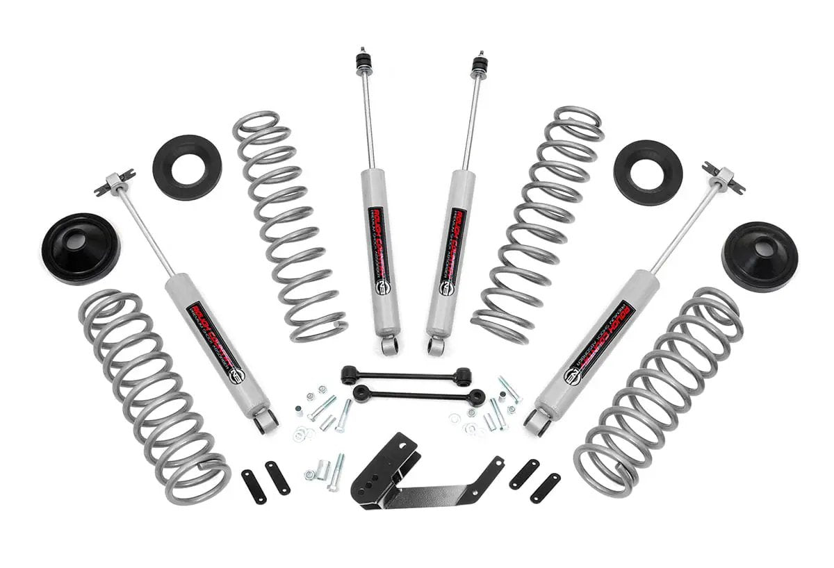 Rough Country 3.25 Inch Lift Kit | Jeep Wrangler Unlimited 2WD/4WD (2007-2018) by Rough Country
