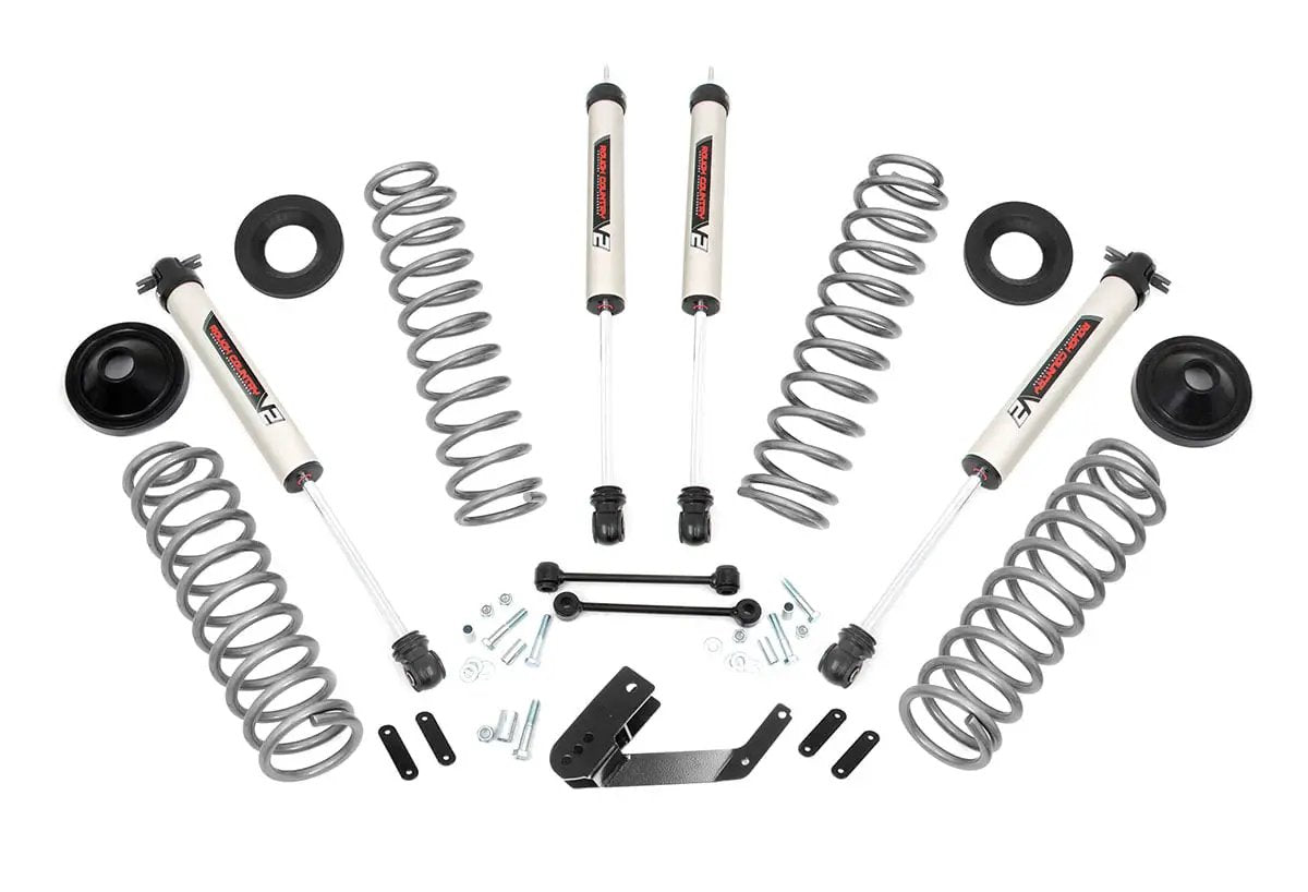 Rough Country 3.25 Inch Lift Kit | V2 | Jeep Wrangler Unlimited 2WD/4WD (2007-2018) by Rough Country