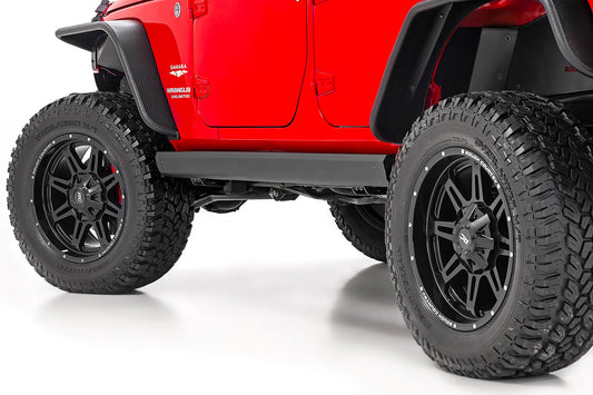 Estribos eléctricos | Motor eléctrico doble | 4 puertas | Jeep Wrangler Unlimited (07-18)