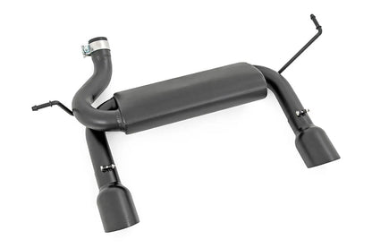 Rough Country Performance Exhaust | Dual Outlet | Jeep Wrangler JK/Wrangler Unlimited (07-18) by Rough Country