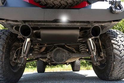 Rough Country Performance Exhaust | Dual Outlet | Jeep Wrangler JK/Wrangler Unlimited (07-18) by Rough Country