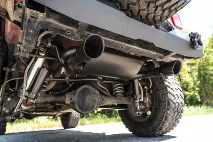 Rough Country Performance Exhaust | Dual Outlet | Jeep Wrangler JK/Wrangler Unlimited (07-18) by Rough Country