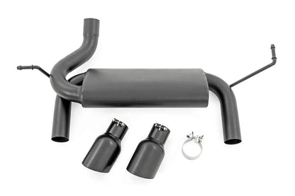Rough Country Performance Exhaust | Dual Outlet | Jeep Wrangler JK/Wrangler Unlimited (07-18) by Rough Country