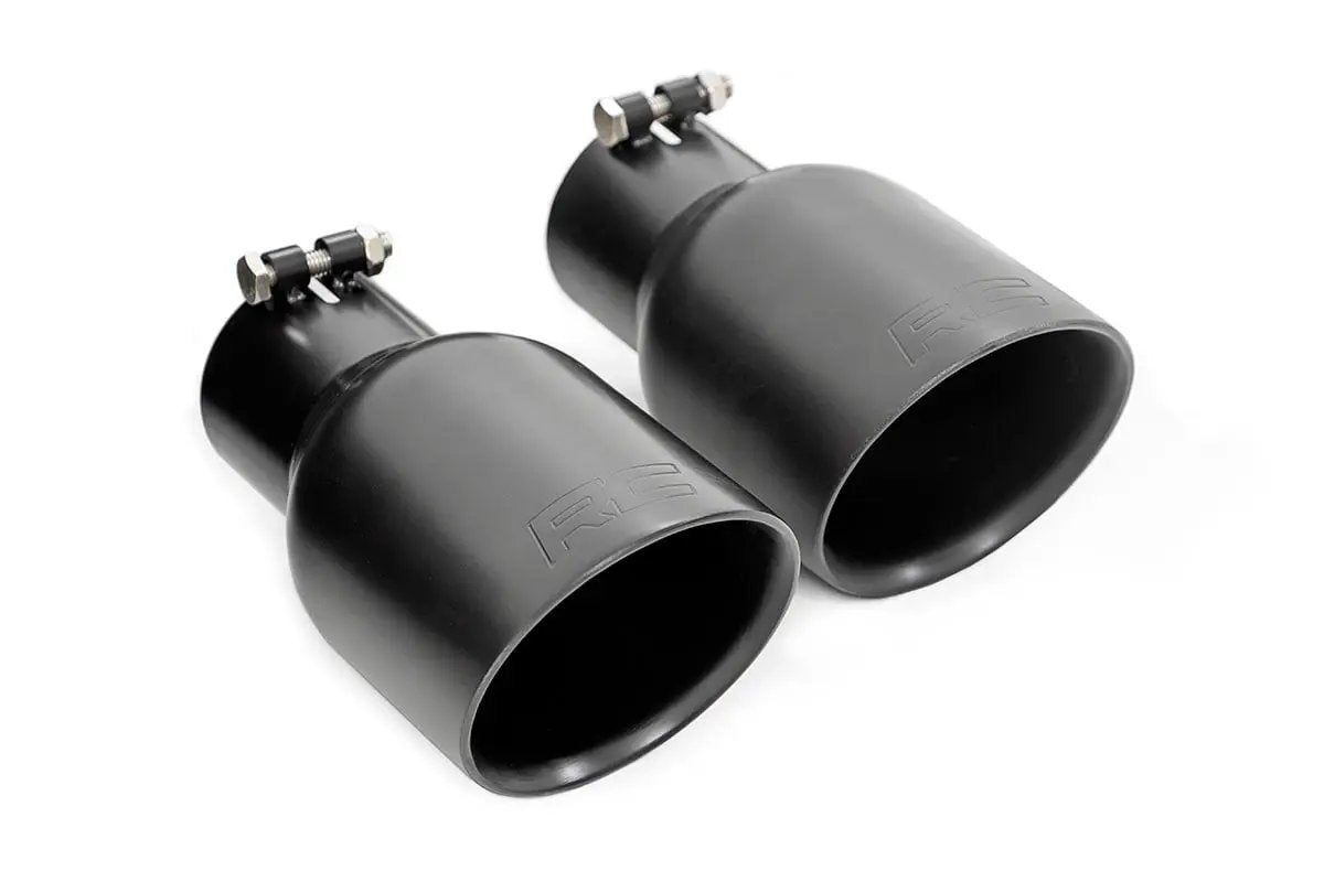 Rough Country Performance Exhaust | Dual Outlet | Jeep Wrangler JK/Wrangler Unlimited (07-18) by Rough Country