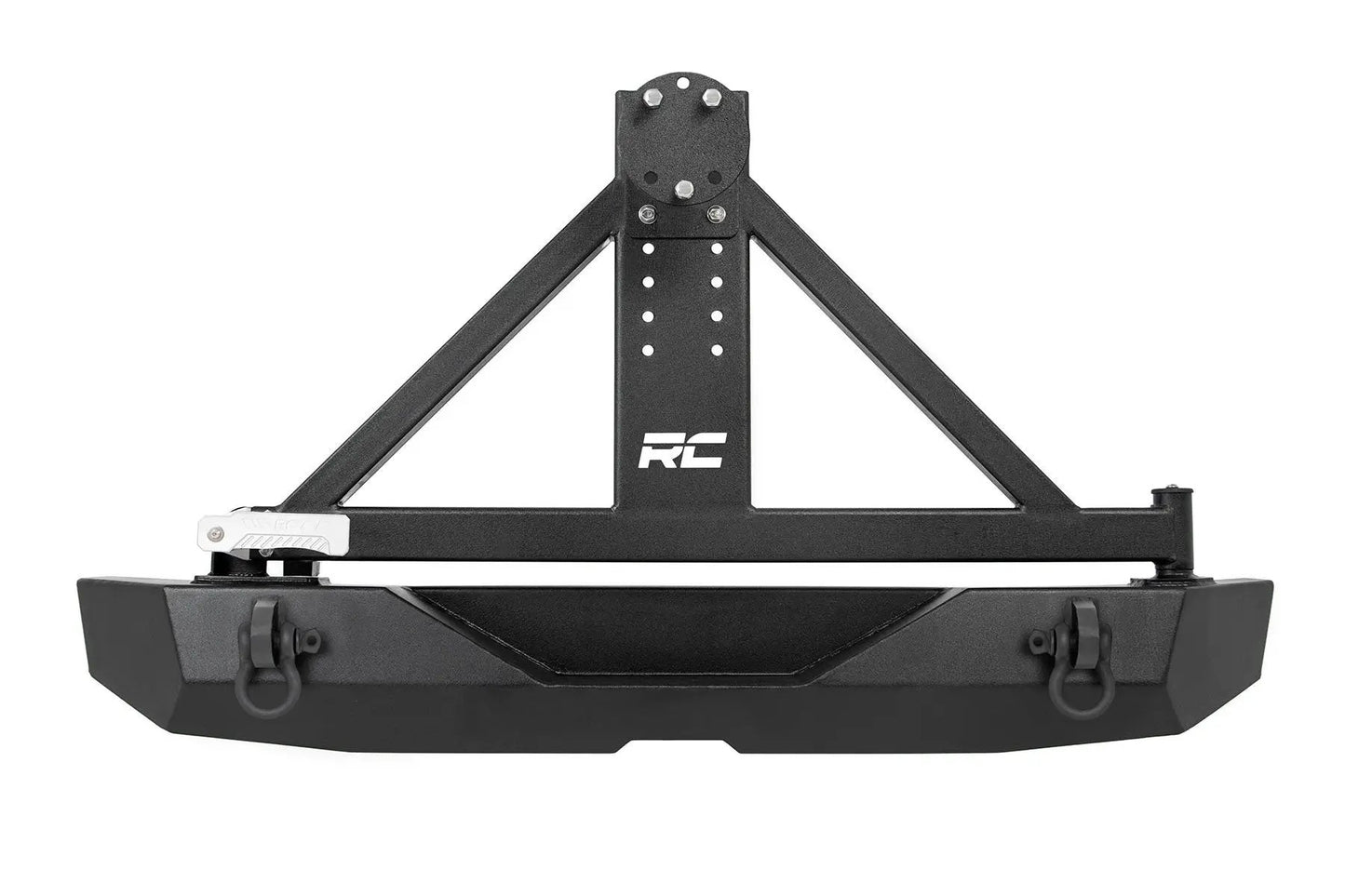 Rough Country Rear Bumper | Rock Crawler | Tire Carrier | Jeep Wrangler JK/Wrangler Unlimited (07-18) by Rough Country