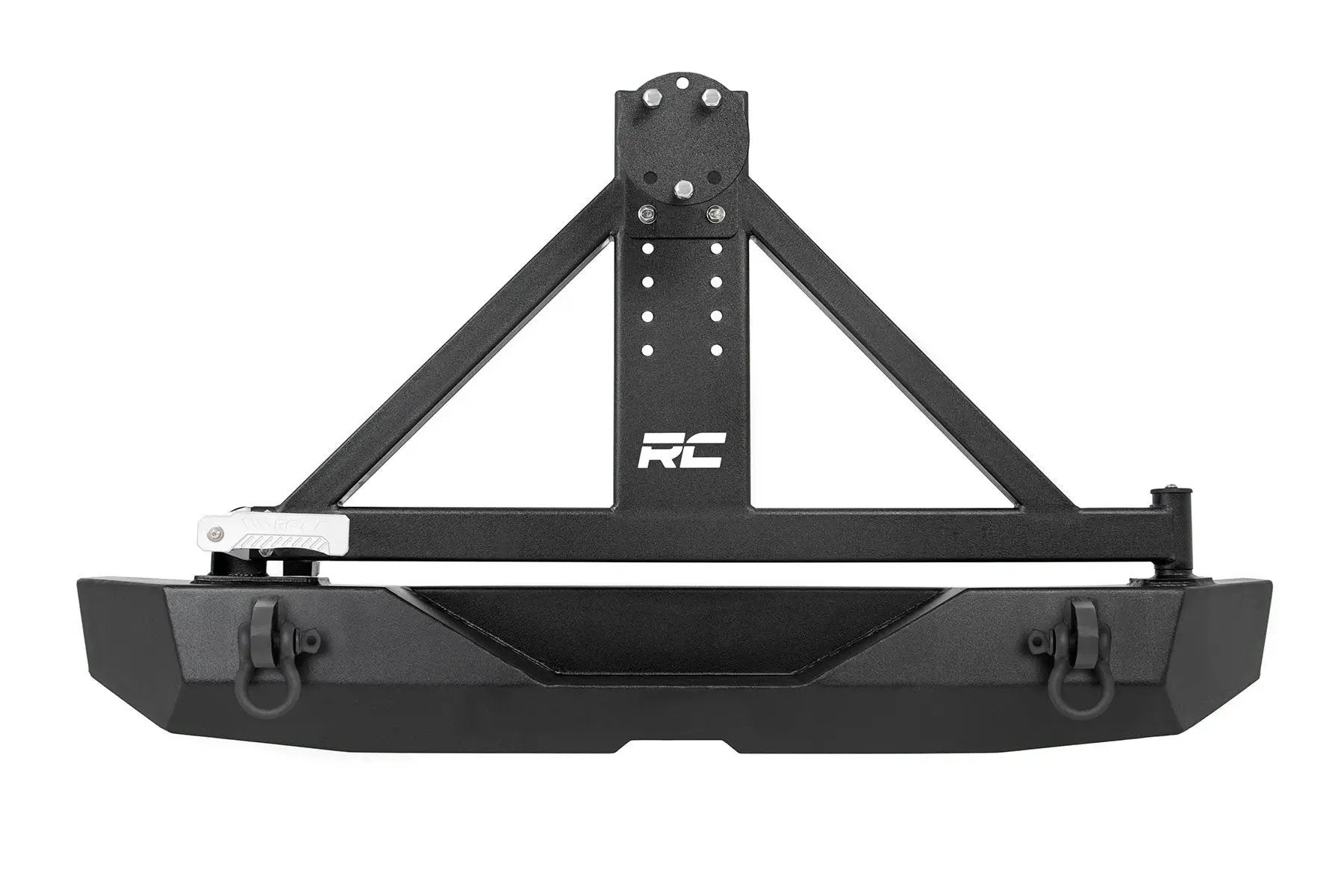 Rough Country Rear Bumper | Rock Crawler | Tire Carrier | Jeep Wrangler JK/Wrangler Unlimited (07-18) by Rough Country