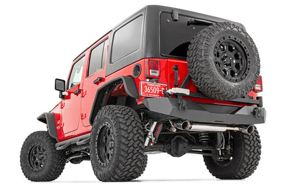 Rough Country Rear Bumper | Rock Crawler | Tire Carrier | Jeep Wrangler JK/Wrangler Unlimited (07-18) by Rough Country