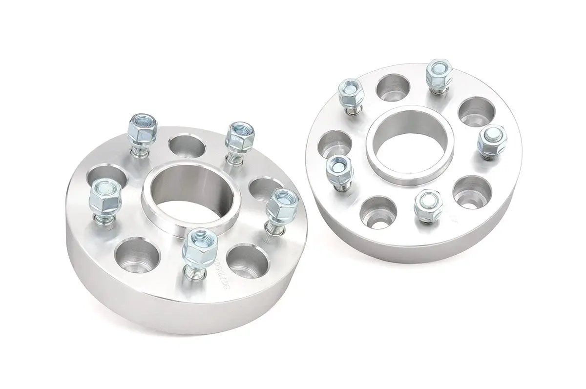 Rough Country 2 Inch Wheel Spacers | 5x5 | Jeep Gladiator JT/Wrangler JL 4WD (2018-2026) by Rough Country