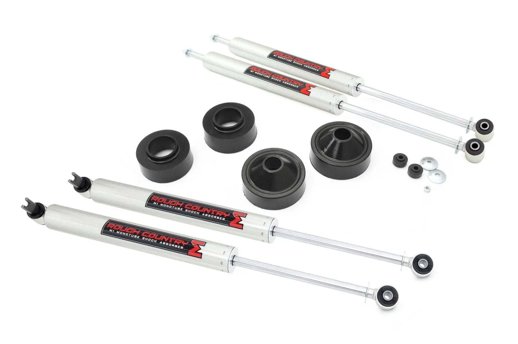 Rough Country 1.75 Inch Lift Kit | M1 | Jeep Wrangler JK/Wrangler Unlimited (2007-2018) by Rough Country