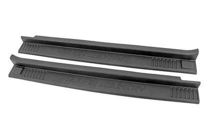 Rough Country Entry Guards | Front and Rear | Jeep Wrangler JK/Wrangler Unlimited (07-18) by Rough Country