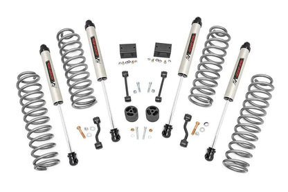 Rough Country 2.5 Inch Lift Kit | Coils | V2 | Jeep Wrangler Unlimited 4WD (2018-2023) by Rough Country