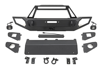 Rough Country Front Winch Bumper | Jeep Gladiator JT/Wrangler JK & JL/Wrangler Unlimited by Rough Country