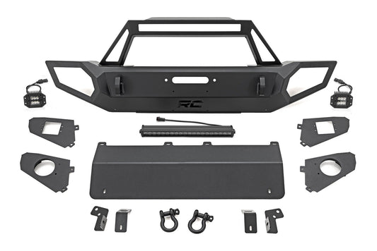 Rough Country Front Winch Bumper | Jeep Gladiator JT/Wrangler JK & JL/Wrangler Unlimited