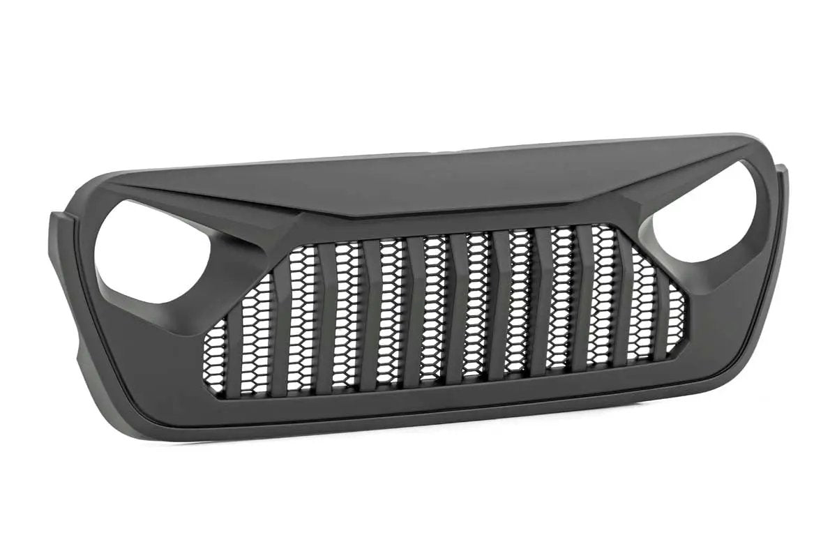 Rough Country Replacement Grille | Angry Eyes | Jeep Gladiator JT/Wrangler JL 4WD (18-26) by Rough Country