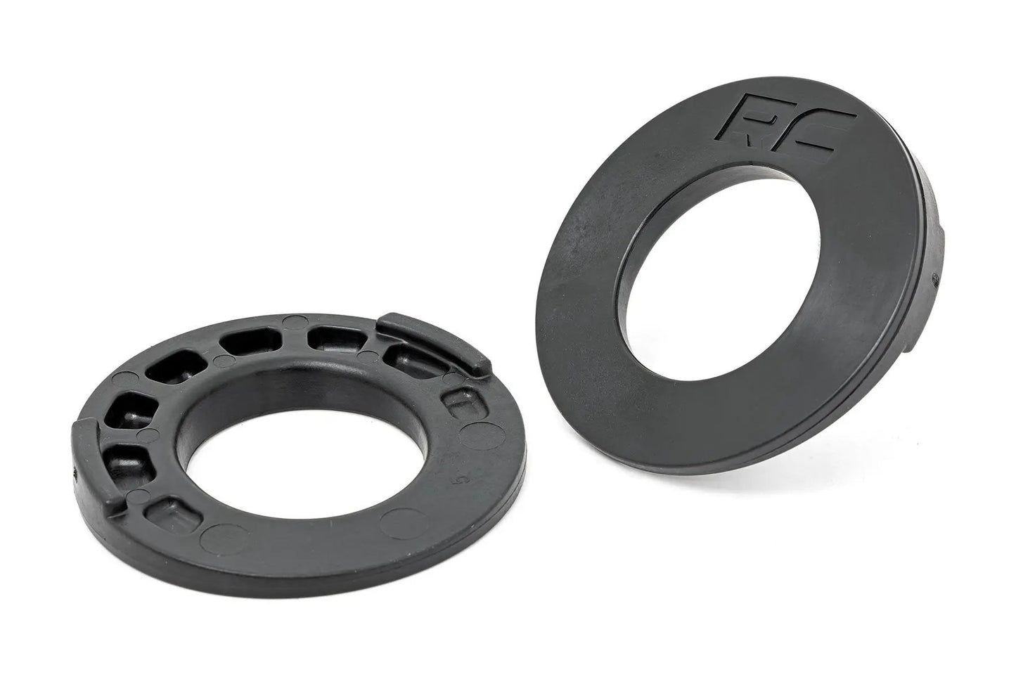 Rough Country Rear Coil Spring Correction Plates | Jeep Wrangler JK/Wrangler Unlimited (07-18) by Rough Country