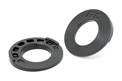 Rough Country Rear Coil Spring Correction Plates | Jeep Wrangler JK/Wrangler Unlimited (07-18) by Rough Country