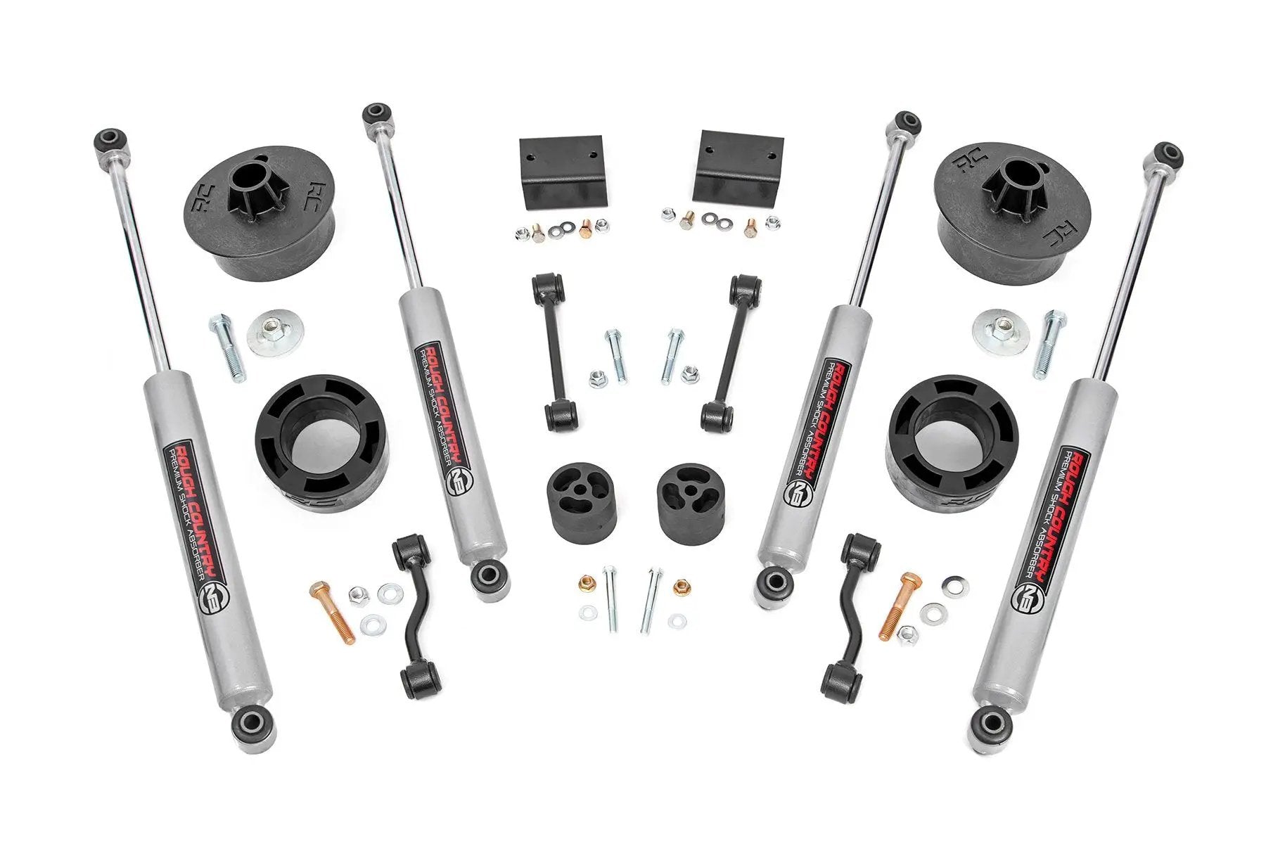 Rough Country 2.5 Inch Lift Kit | Spacers | N3 | Jeep Wrangler JL (18-23)/Wrangler Unlimited (18-23) by Rough Country