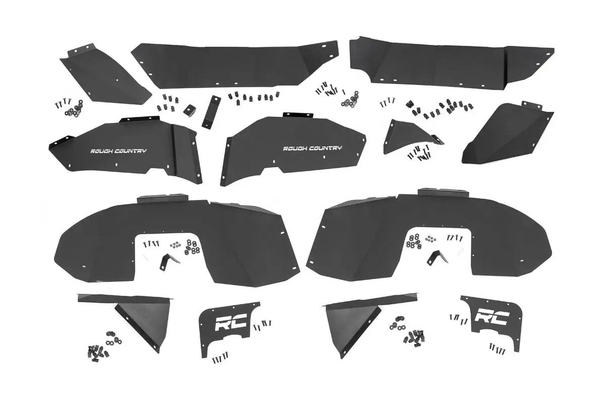 Rough Country Inner Fenders | FR & RR | Jeep Wrangler JL (18-26)/Wrangler Unlimited (18-26) by Rough Country