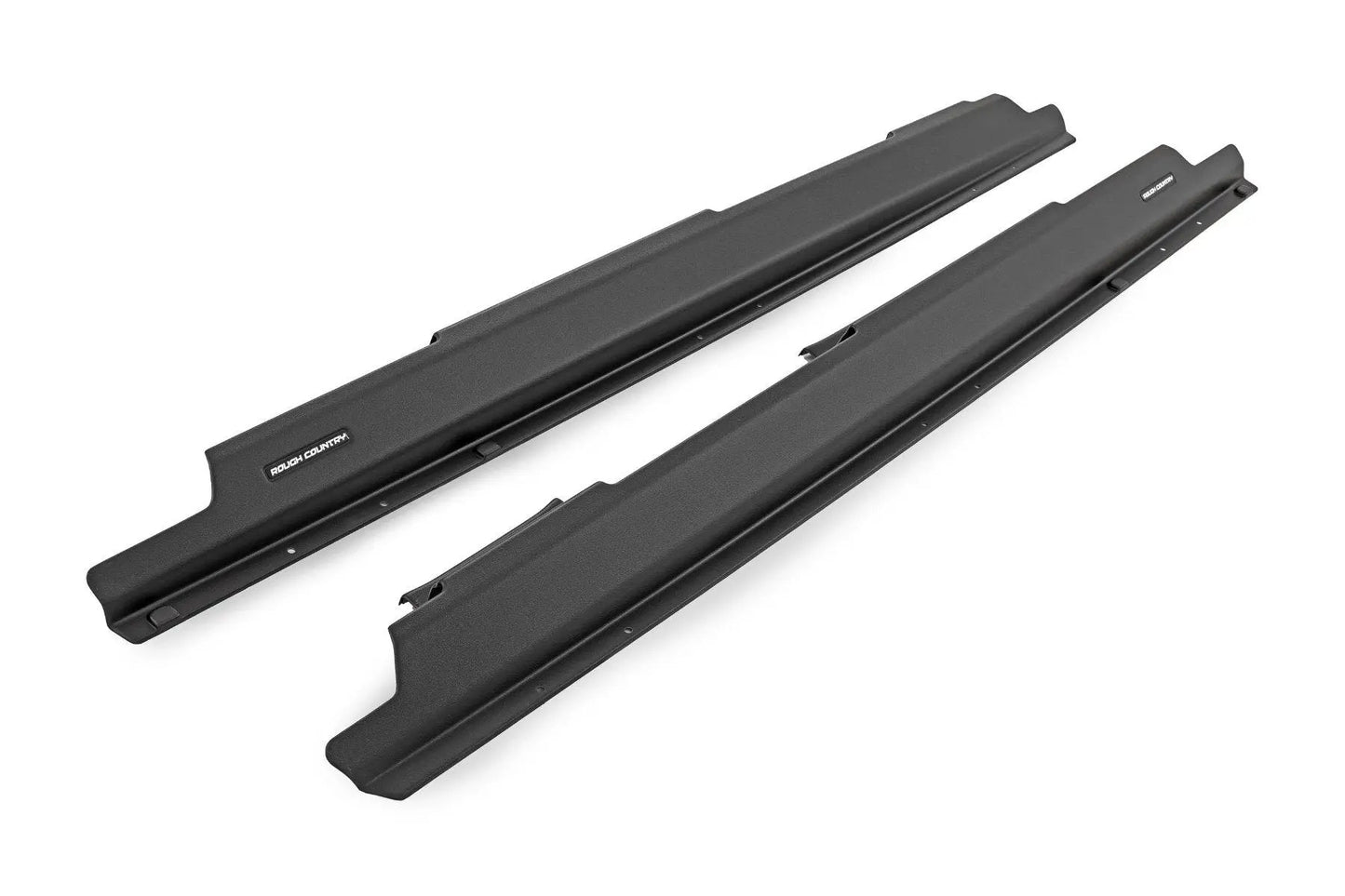 Rough Country Trail Cladding | Rocker Sill Plates | Jeep Wrangler Unlimited 4WD (2018-2026) by Rough Country