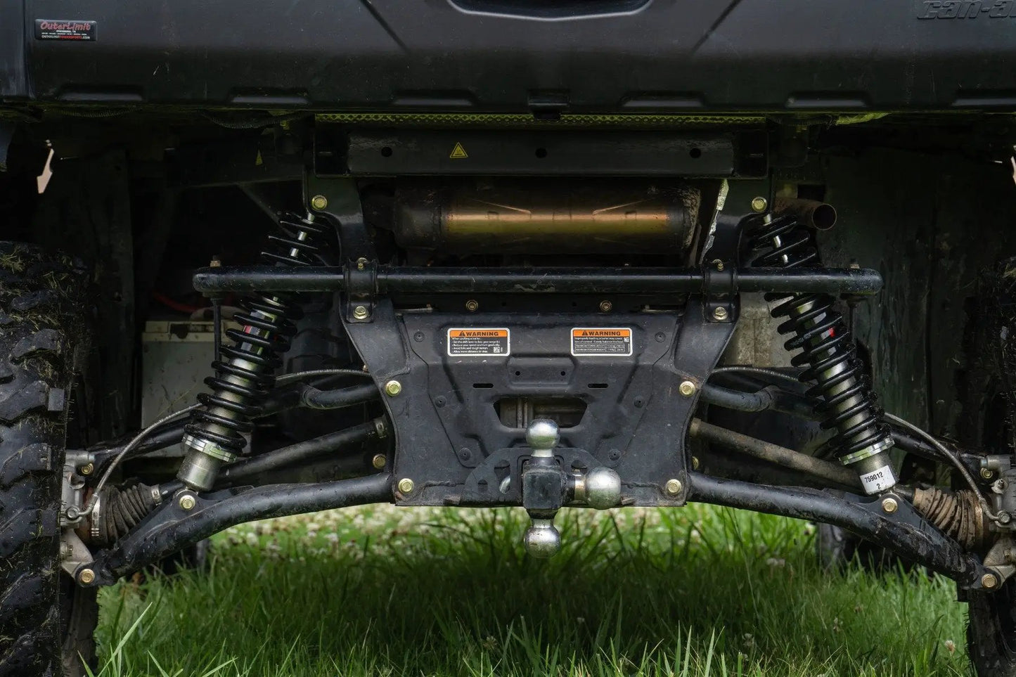 Rough Country M1 Rear Coil Over Shocks | Ride Height Adjust | Can-Am Defender MAX HD10 by Rough Country