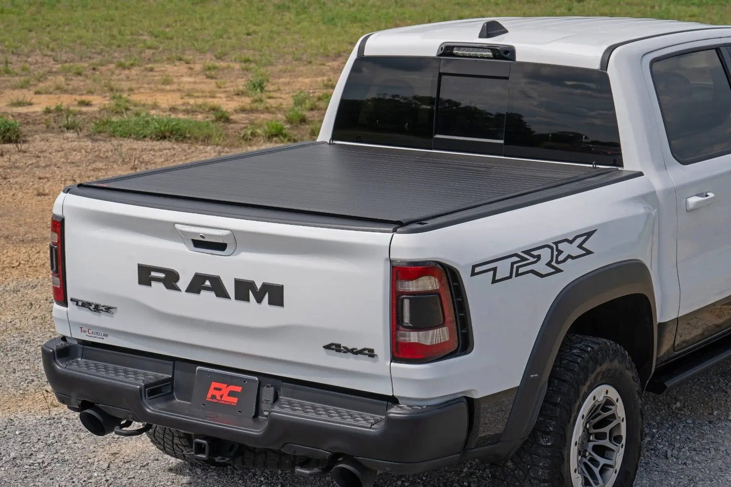 Rough Country Hard Roll Up Bed Cover | 5'7" Bed | Ram 1500 (19-26)/1500 TRX (21-24) by Rough Country