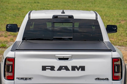 Rough Country Hard Roll Up Bed Cover | 5'7" Bed | Ram 1500 (19-26)/1500 TRX (21-24) by Rough Country