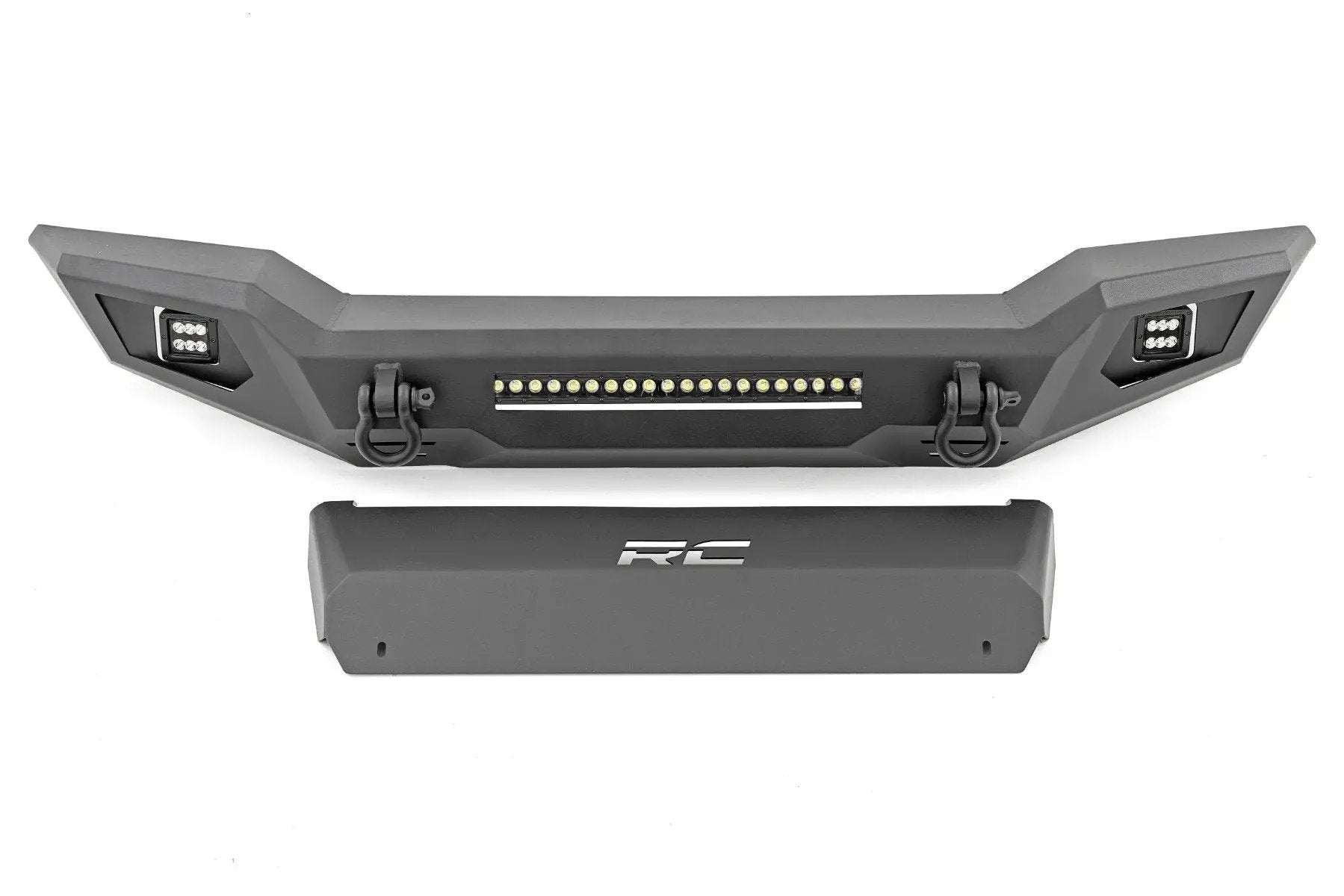 Rough Country Front Bumper | Skid Plate | Jeep Gladiator JT/Wrangler JK & JL/Wrangler Unlimited 4WD by Rough Country
