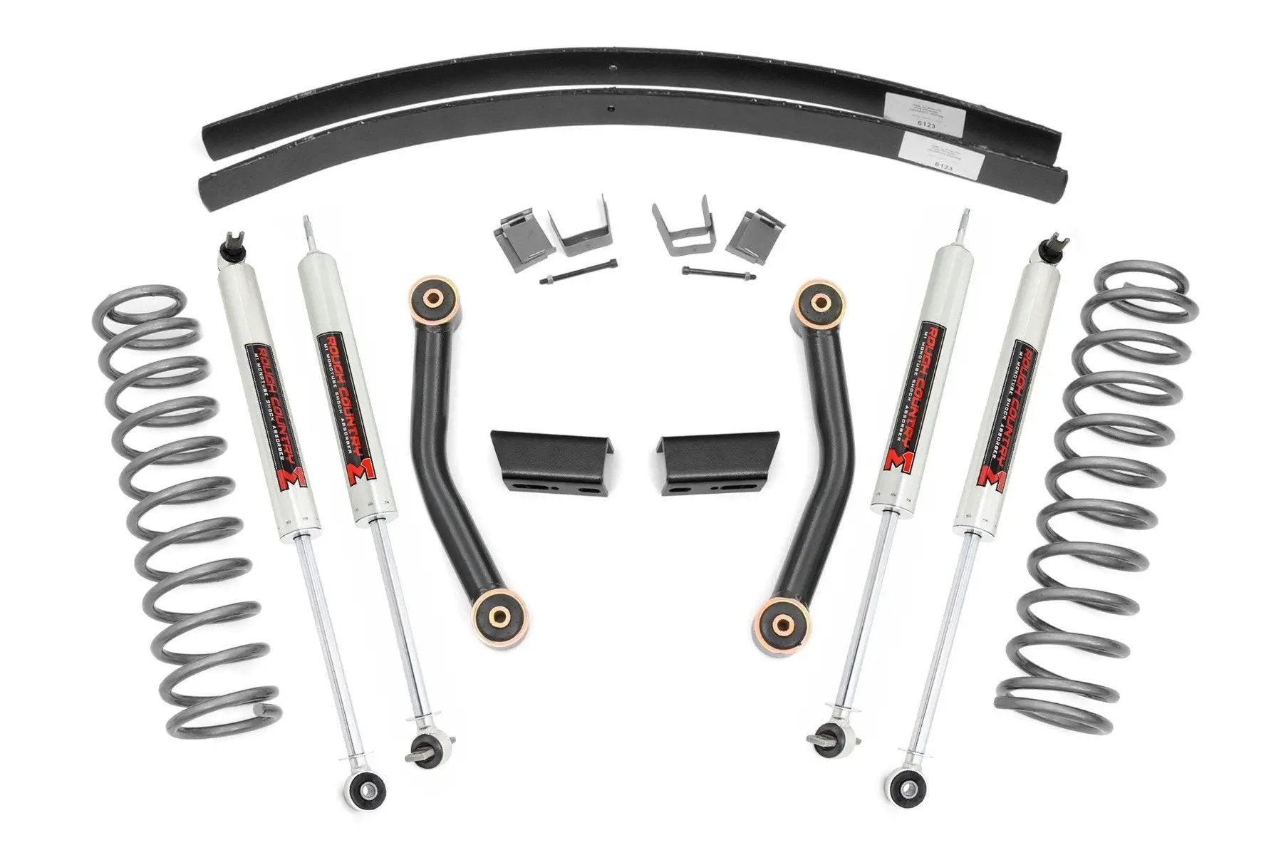 Rough Country 3 Inch Lift Kit | SII | RR AAL | M1 | Jeep Cherokee XJ 2WD/4WD (1984-2001) by Rough Country
